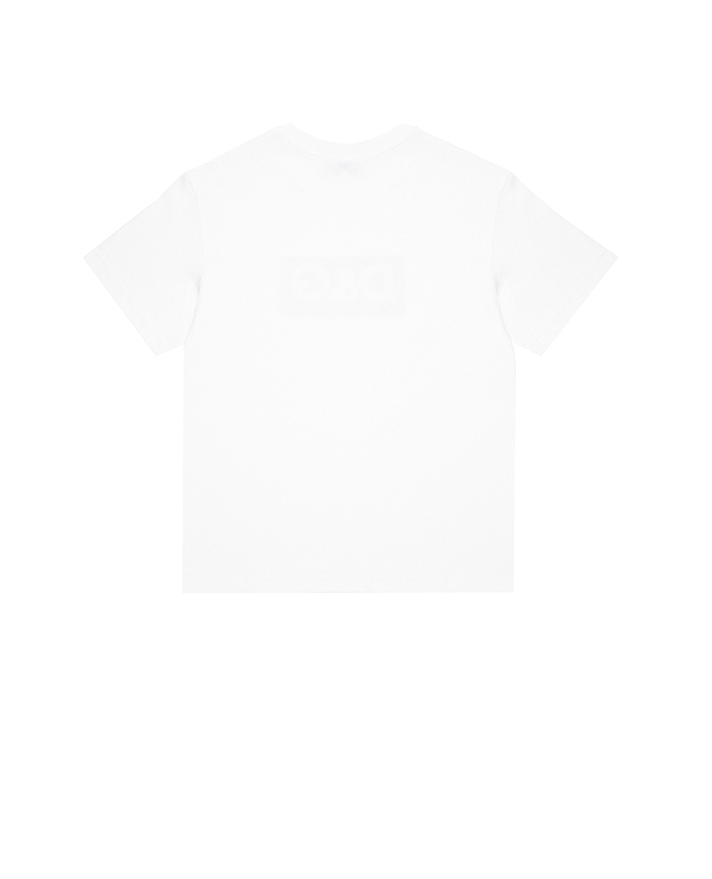 Дитяча футболка Dolce&Gabbana Kids L4JTEY-G7I8P-S, білий колір • Купити в інтернет-магазині Kameron