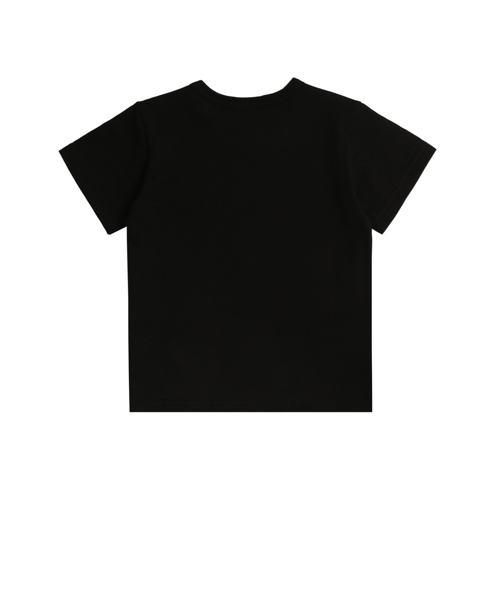 Дитяча футболка Dolce&Gabbana Kids L1JT7T-G7OLK, чорний колір • Купити в інтернет-магазині Kameron