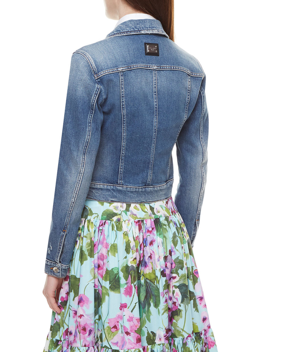Джинсовая куртка Dolce&Gabbana F9I46D-G8EZ8, синий цвет • Купить в интернет-магазине Kameron