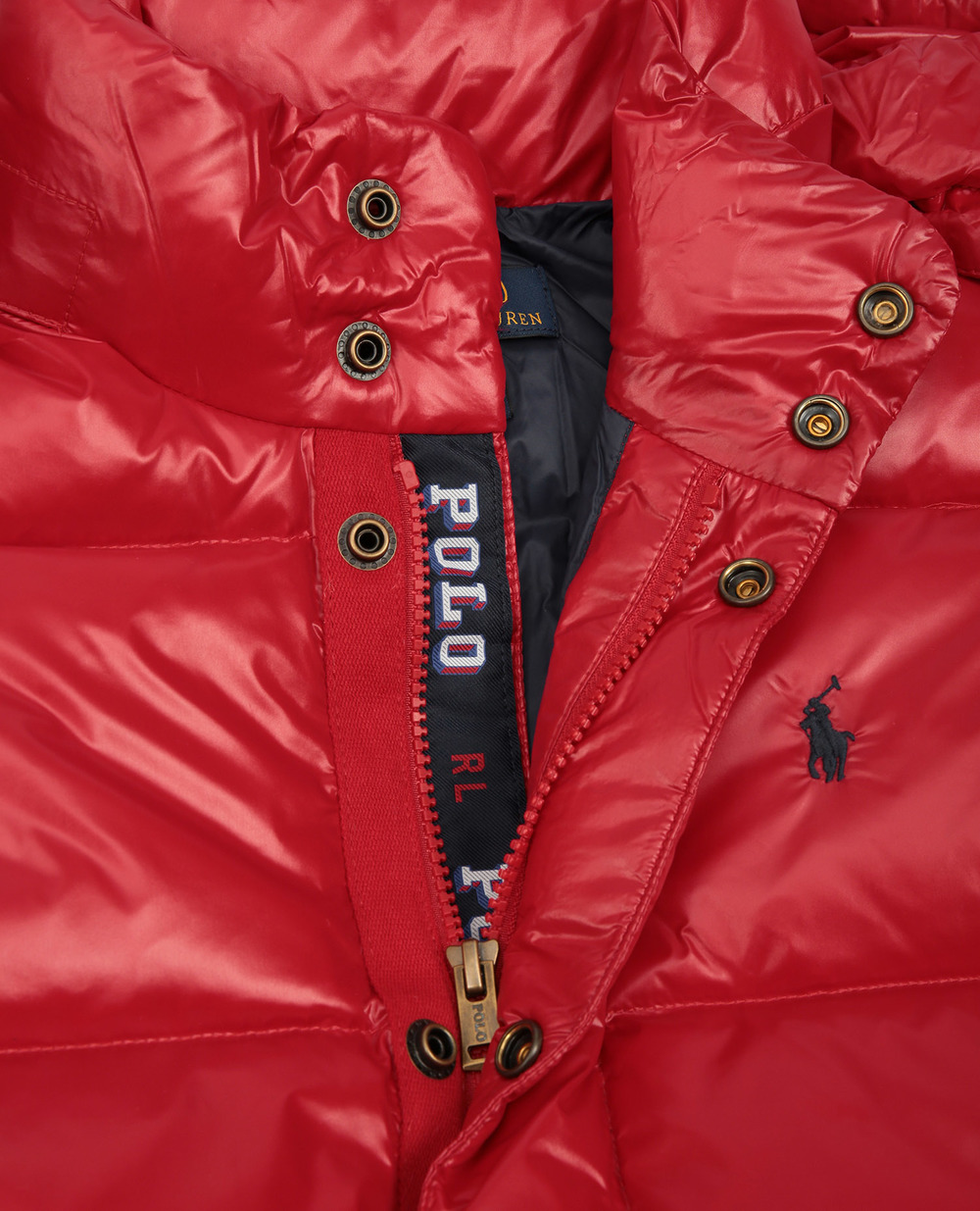 Пуховик Polo Ralph Lauren Kids 321795538002, красный цвет • Купить в интернет-магазине Kameron