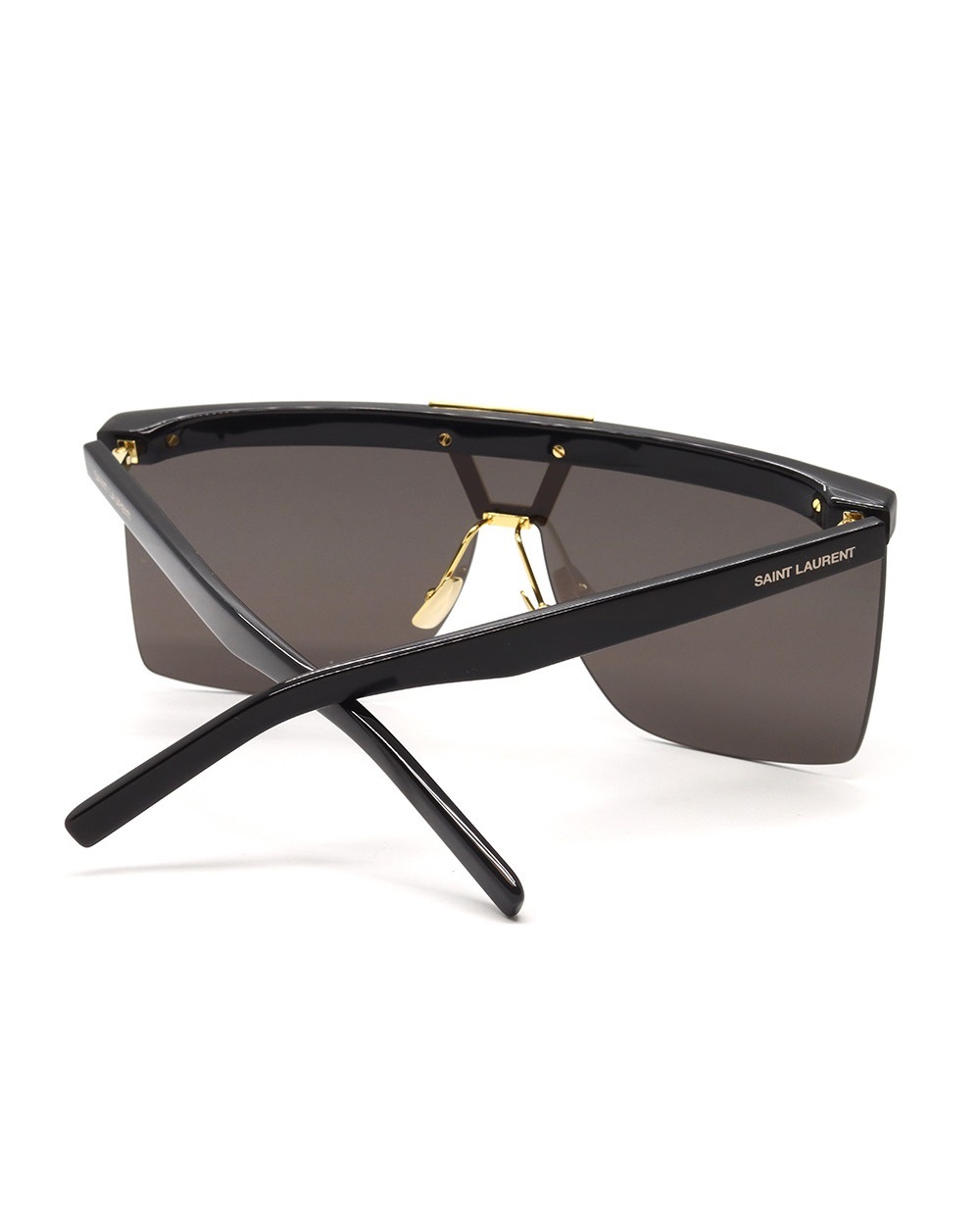 Сонцезахисні окуляри Saint Laurent SL 537 PALACE-001, чорний колір • Купити в інтернет-магазині Kameron