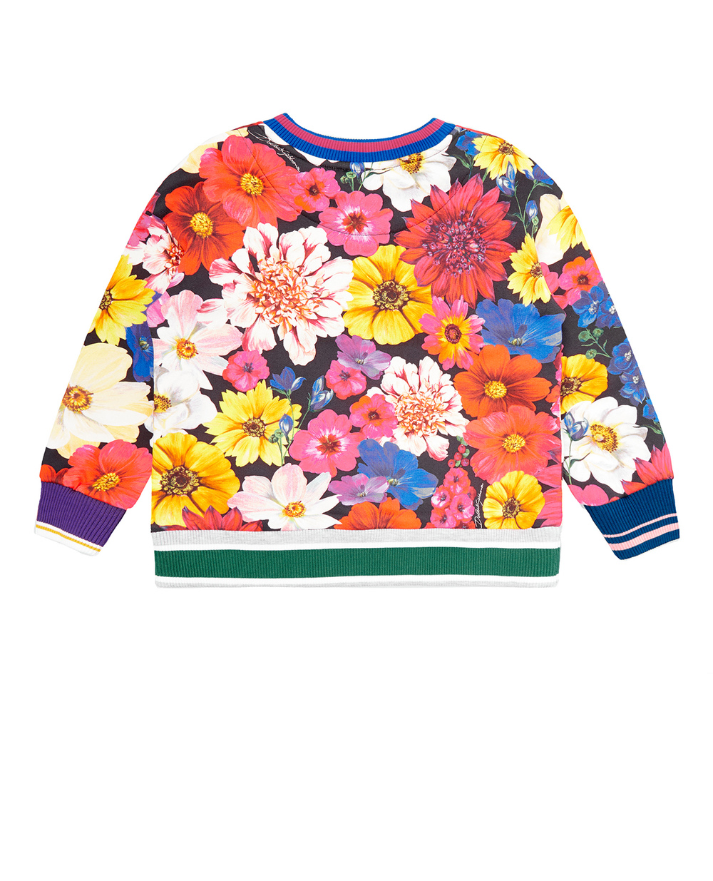 Свитшот Dolce&Gabbana Kids L5JW5W-G7B6P-B, разноцветный цвет • Купить в интернет-магазине Kameron