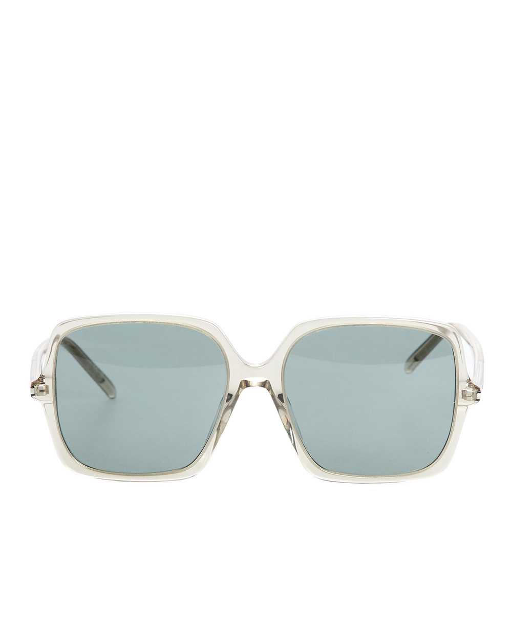 Солнцезащитные очки Saint Laurent SL 591-003, прозрачный цвет • Купить в интернет-магазине Kameron