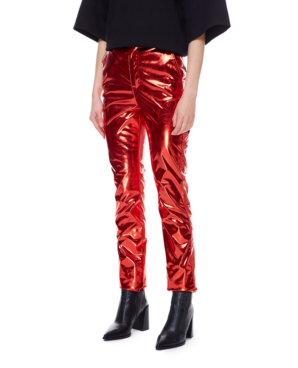 Брюки Dolce&Gabbana FTB9DT-GDAD3, красный цвет • Купить в интернет-магазине Kameron