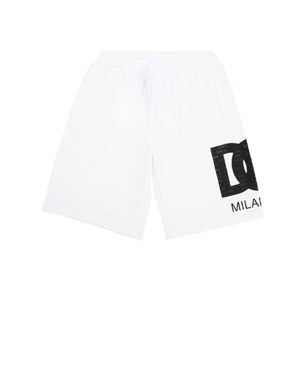 Дитячі шорти (костюм) Dolce&Gabbana Kids L4JQR4-G7L4N-S, білий колір • Купити в інтернет-магазині Kameron