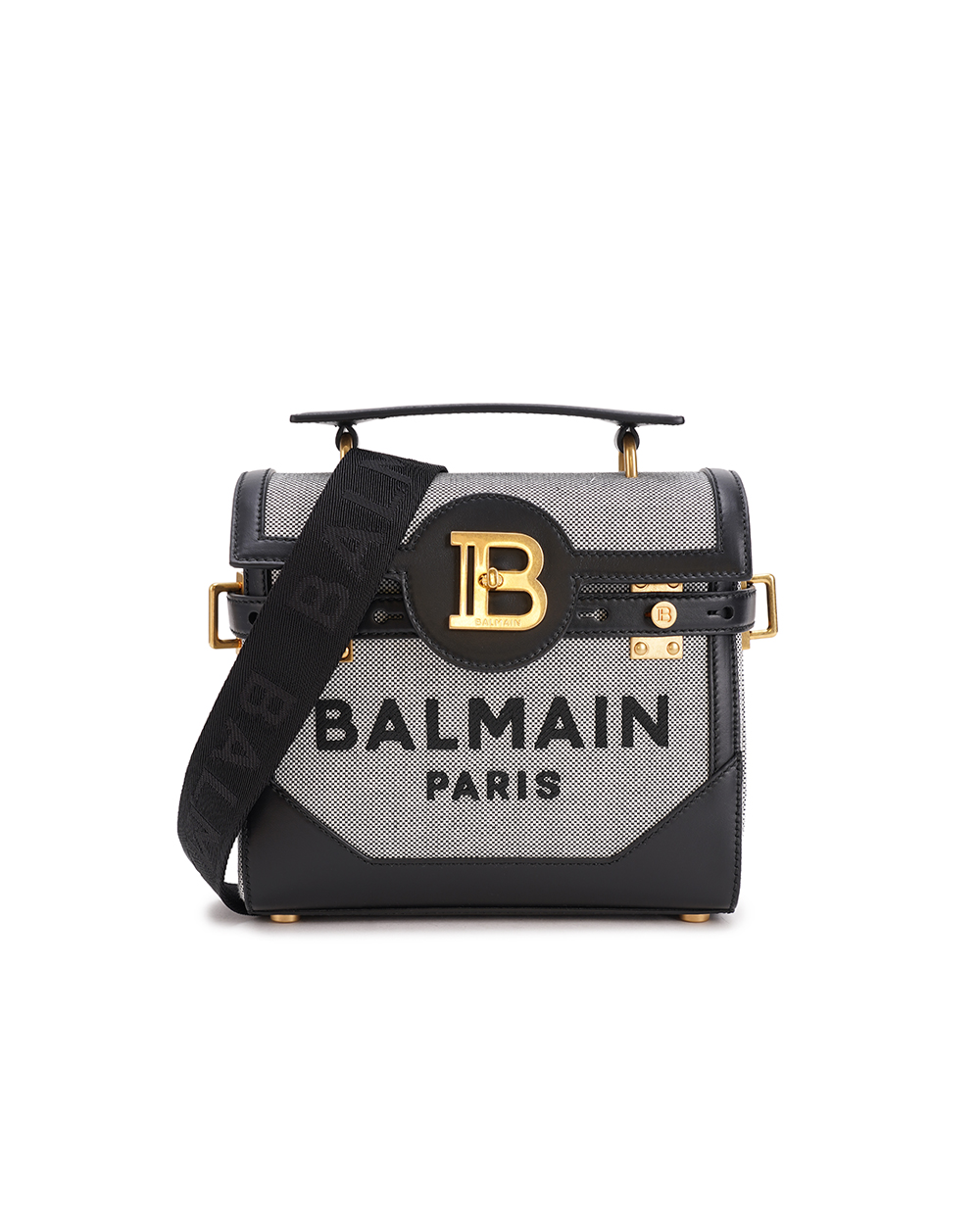 Сумка B-Buzz 23 Balmain CN1DB530TMSY, чорний колір • Купити в інтернет-магазині Kameron