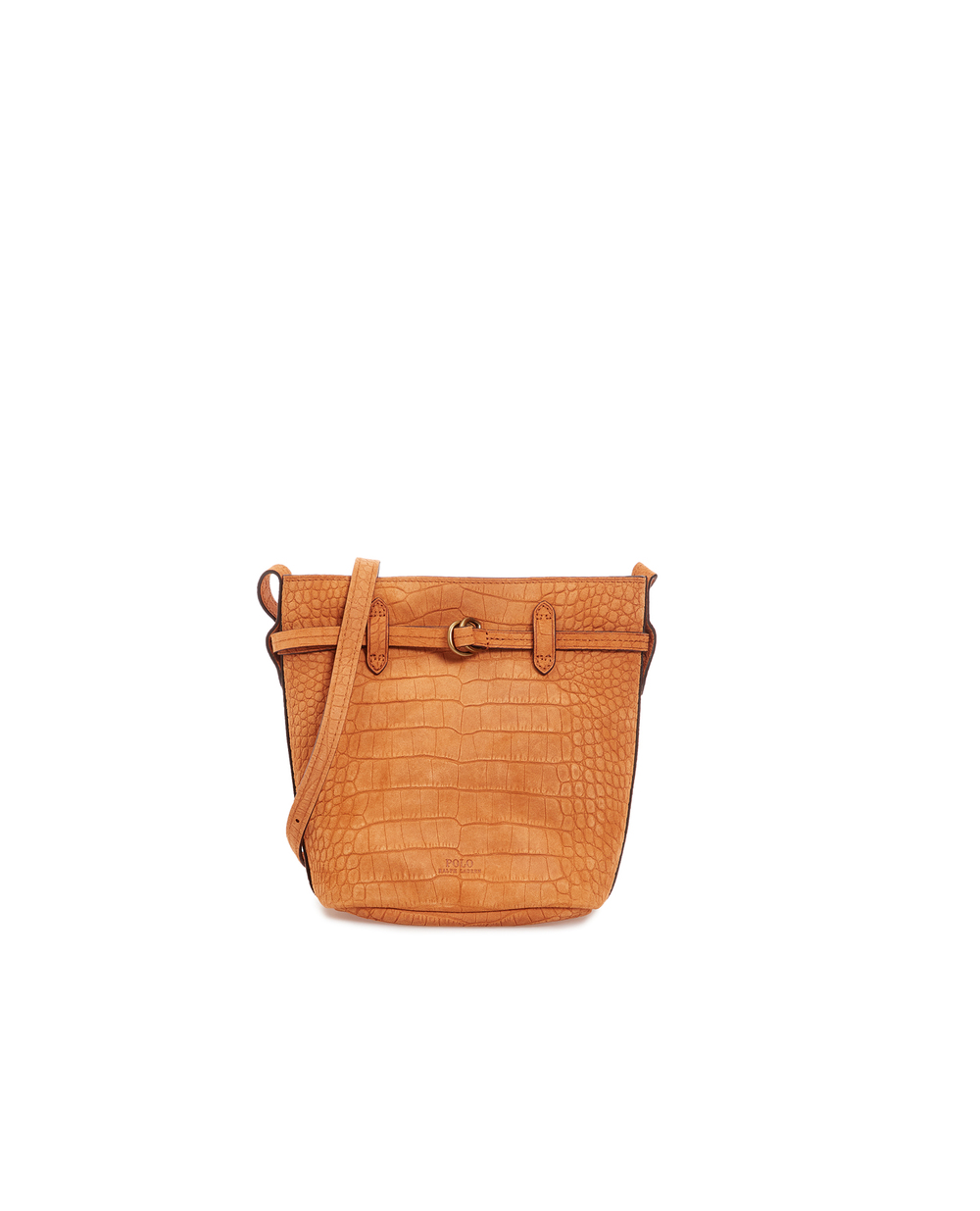 Шкіряна сумка Polo Ralph Lauren 428855438001, рудий колір • Купити в інтернет-магазині Kameron