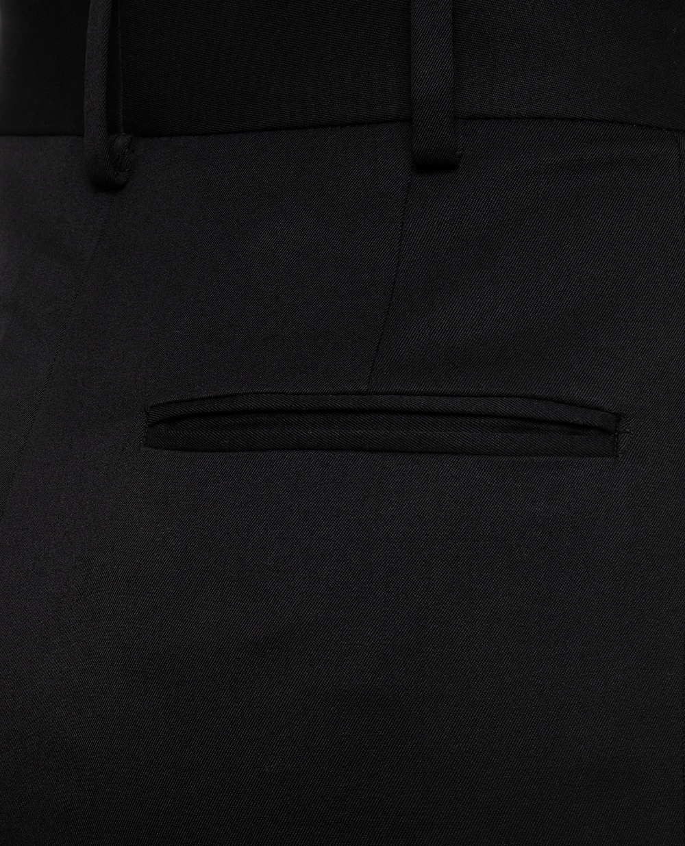 Вовняні штани Saint Laurent 576644-Y173Q, чорний колір • Купити в інтернет-магазині Kameron
