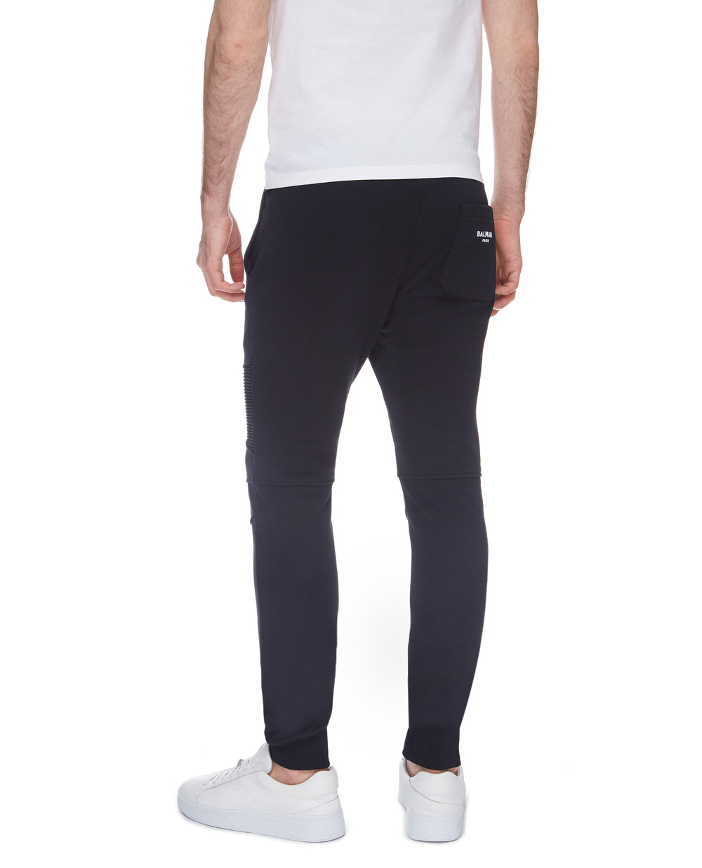 Спортивные брюки Balmain VH1OB000B071, черный цвет • Купить в интернет-магазине Kameron