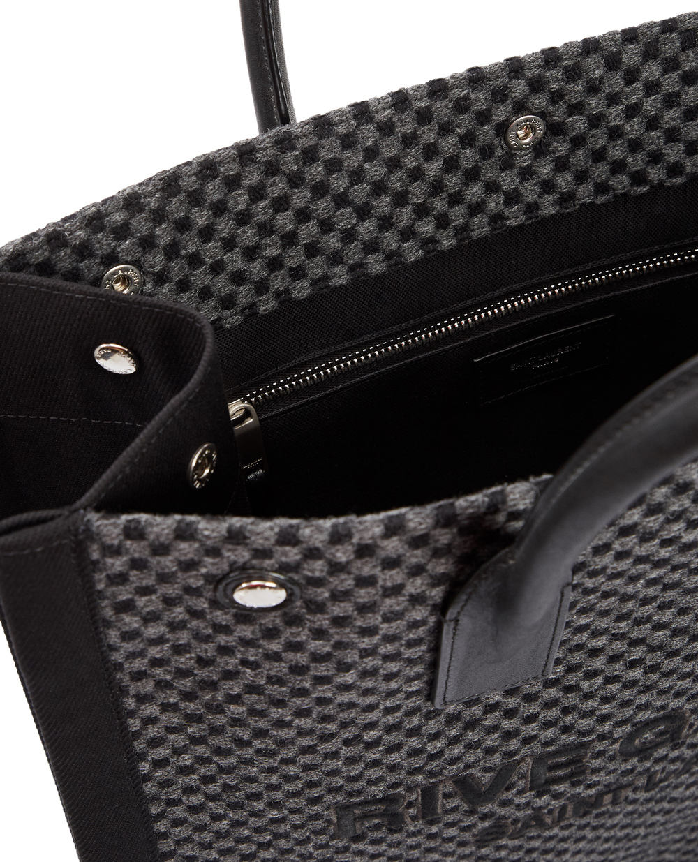 Шерстяная сумка Noe Large Saint Laurent 632539-2303E, черный цвет • Купить в интернет-магазине Kameron