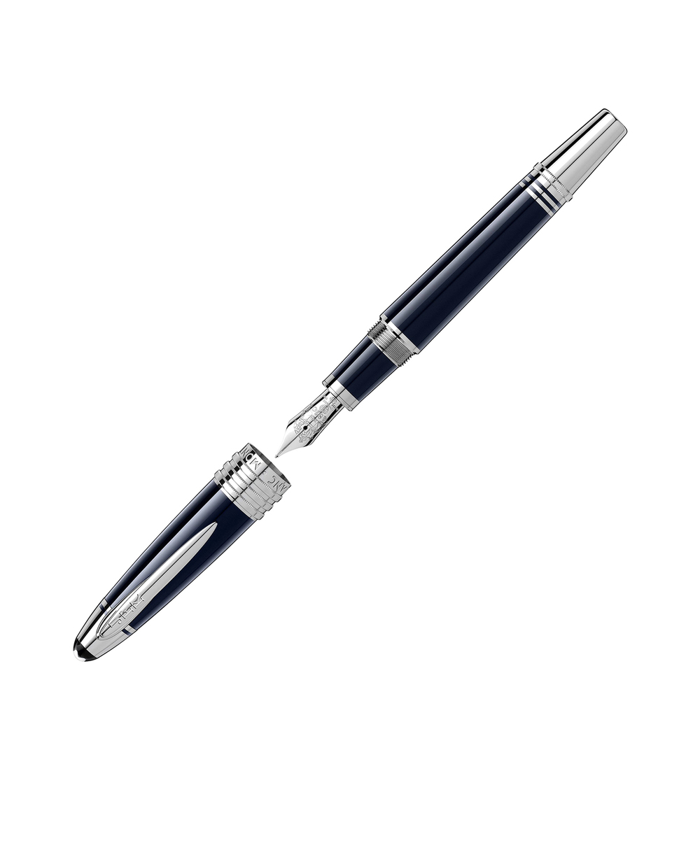 Перьевая ручка Montblanc 111044, синий цвет • Купить в интернет-магазине Kameron
