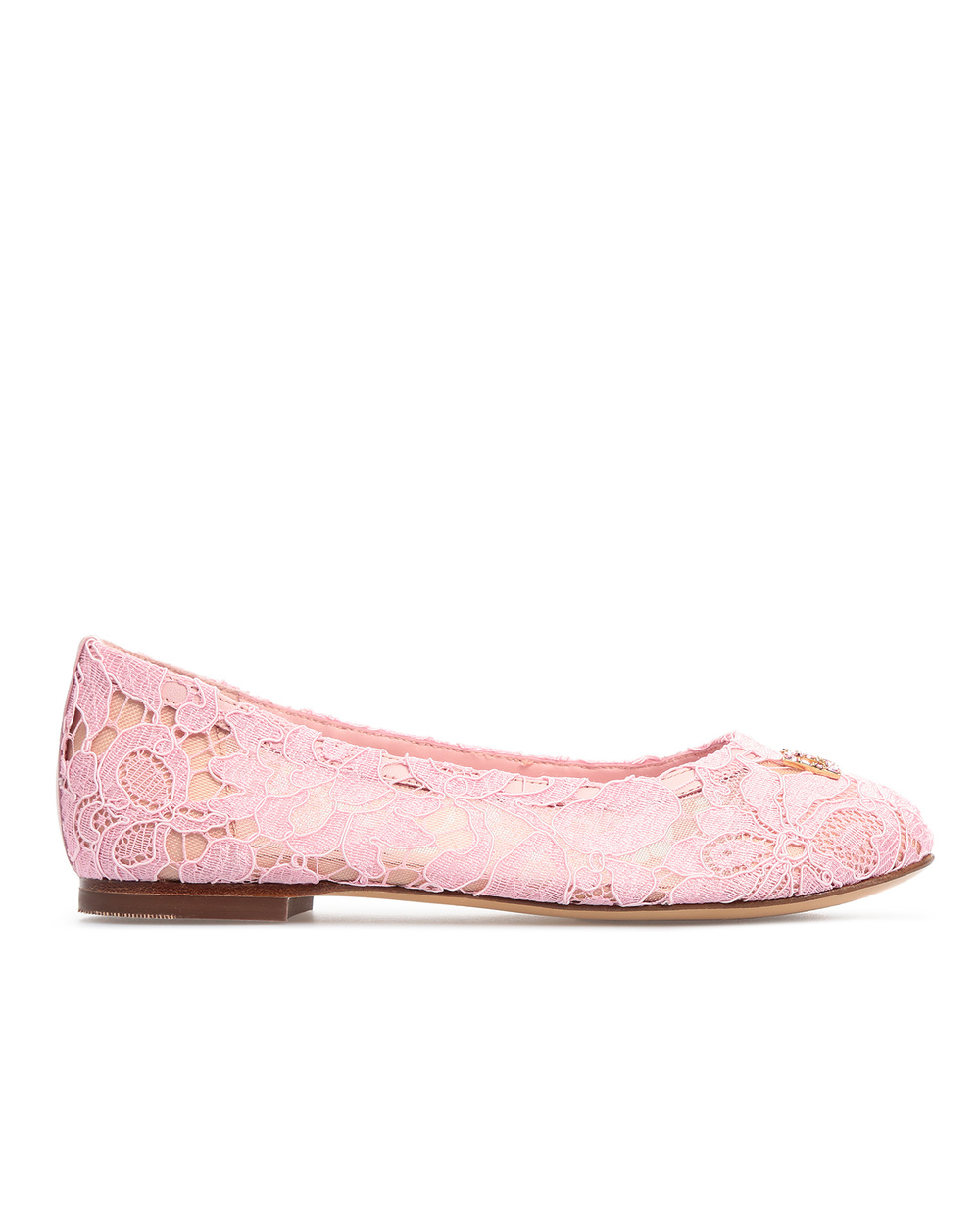 Балетки Dolce&Gabbana D10430-AJ652-S, рожевий колір • Купити в інтернет-магазині Kameron