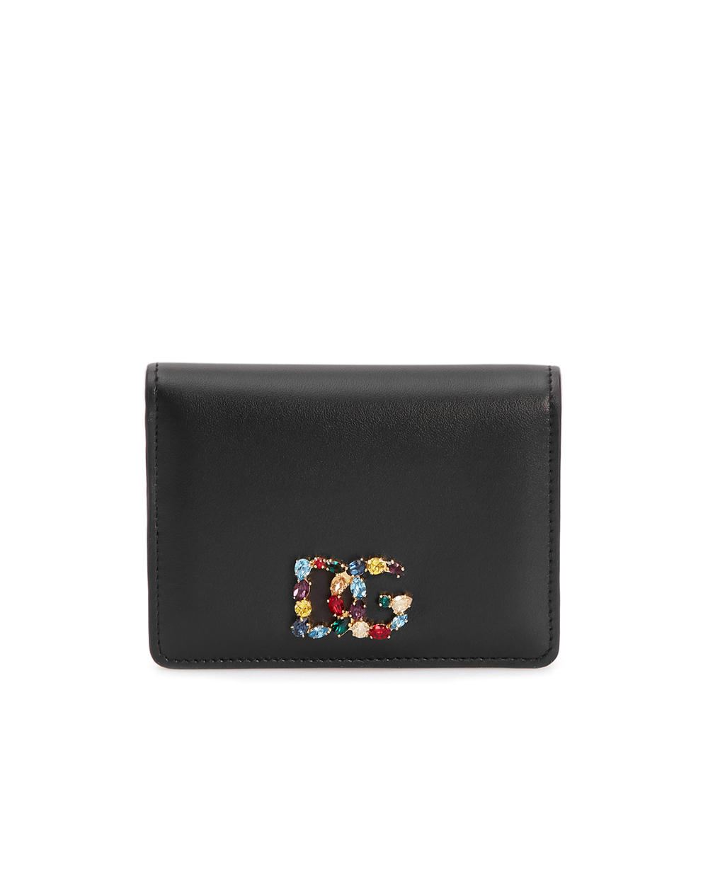 Кожаный кошелек Dolce&Gabbana BI1211-AY185, черный цвет • Купить в интернет-магазине Kameron