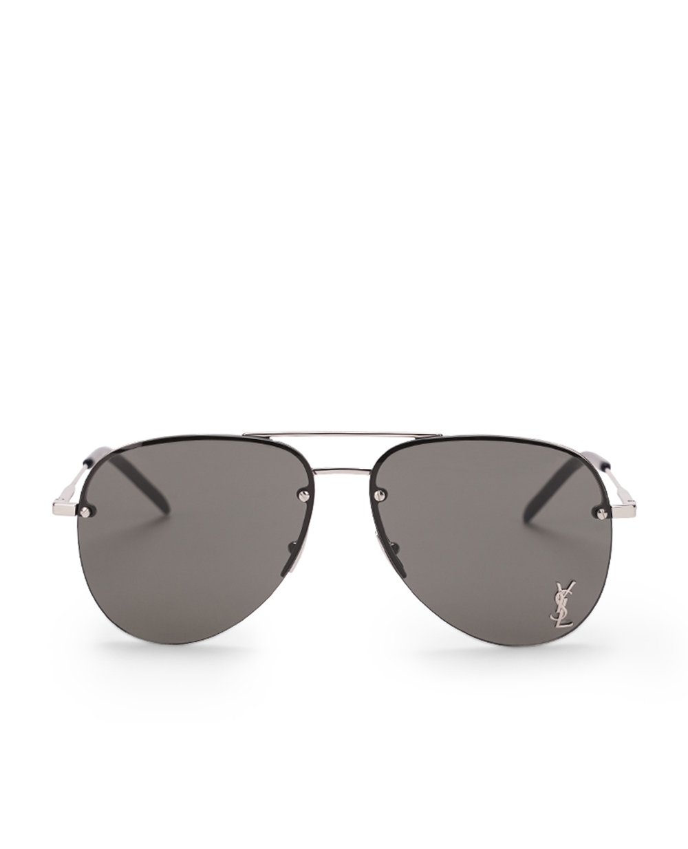 Сонцезахисні окуляри Saint Laurent SL CLASSIC 11 M-007, чорний колір • Купити в інтернет-магазині Kameron