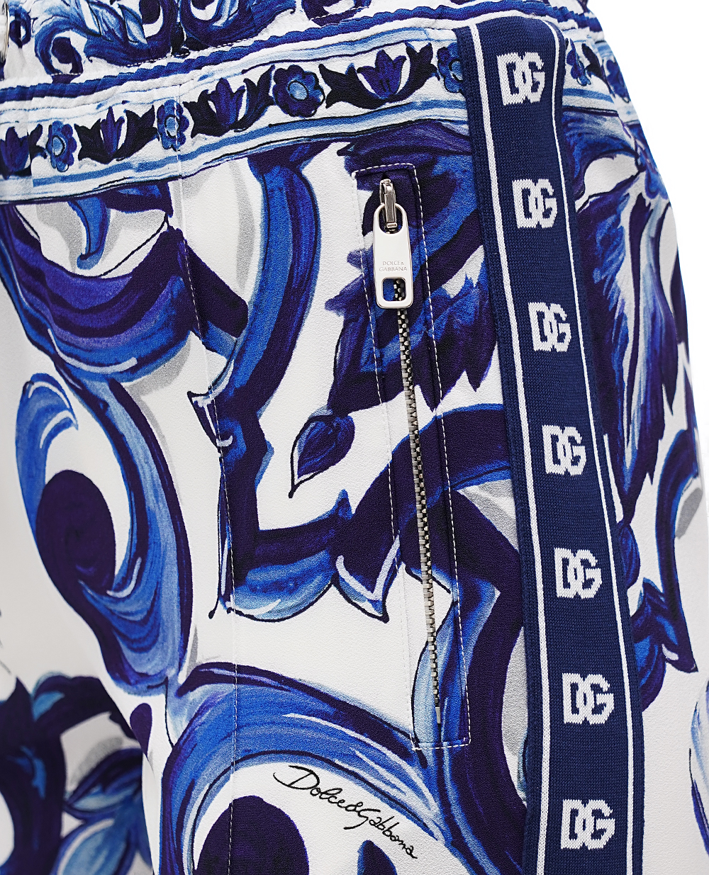 Спортивные брюки (костюм) Dolce&Gabbana FTA1DT-FPIAI, белый цвет • Купить в интернет-магазине Kameron