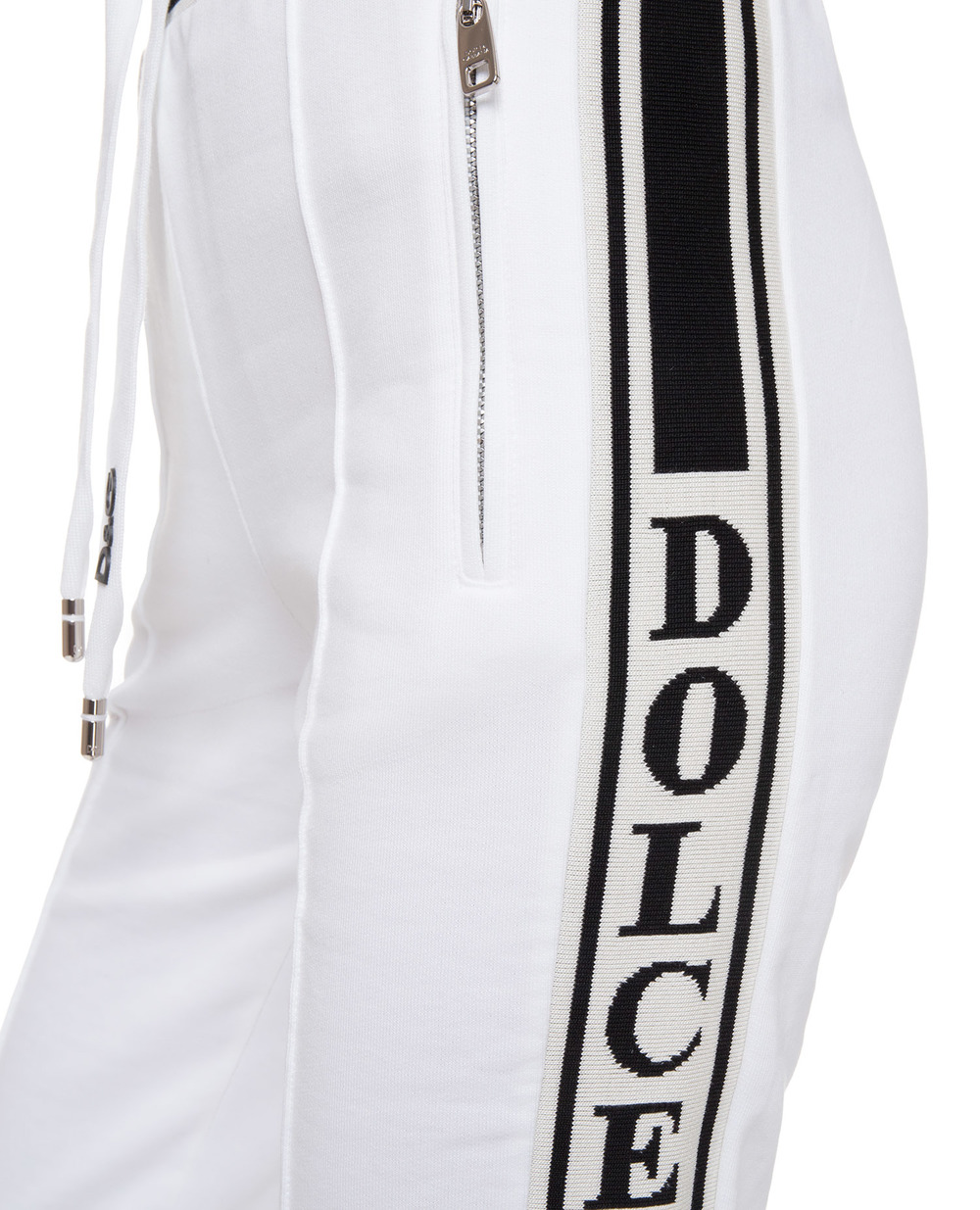 Спортивні брюки Dolce&Gabbana FTBDTT-FU7DU, білий колір • Купити в інтернет-магазині Kameron