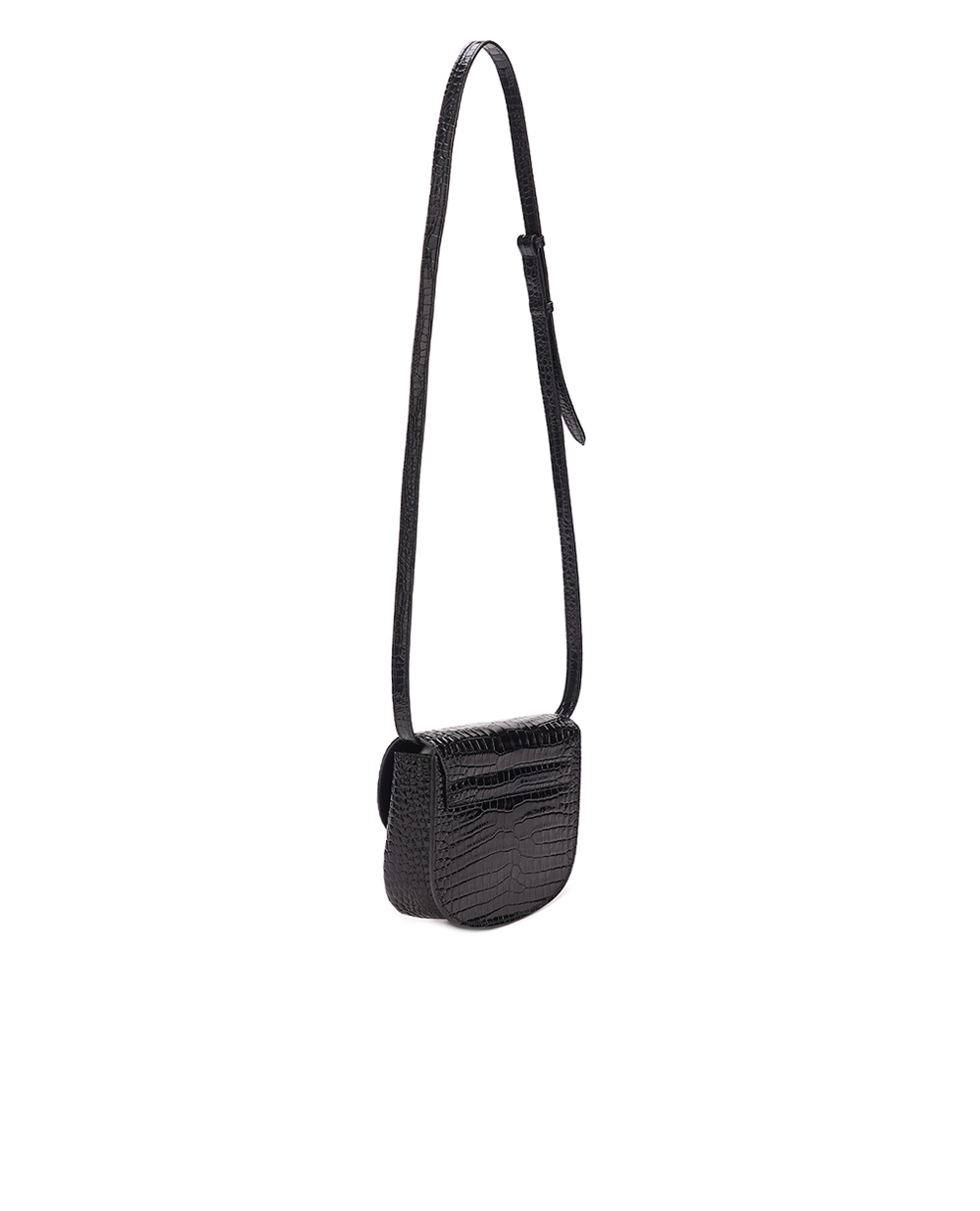 Шкіряна сумка Kaia Small Saint Laurent 619740-DND0W, чорний колір • Купити в інтернет-магазині Kameron