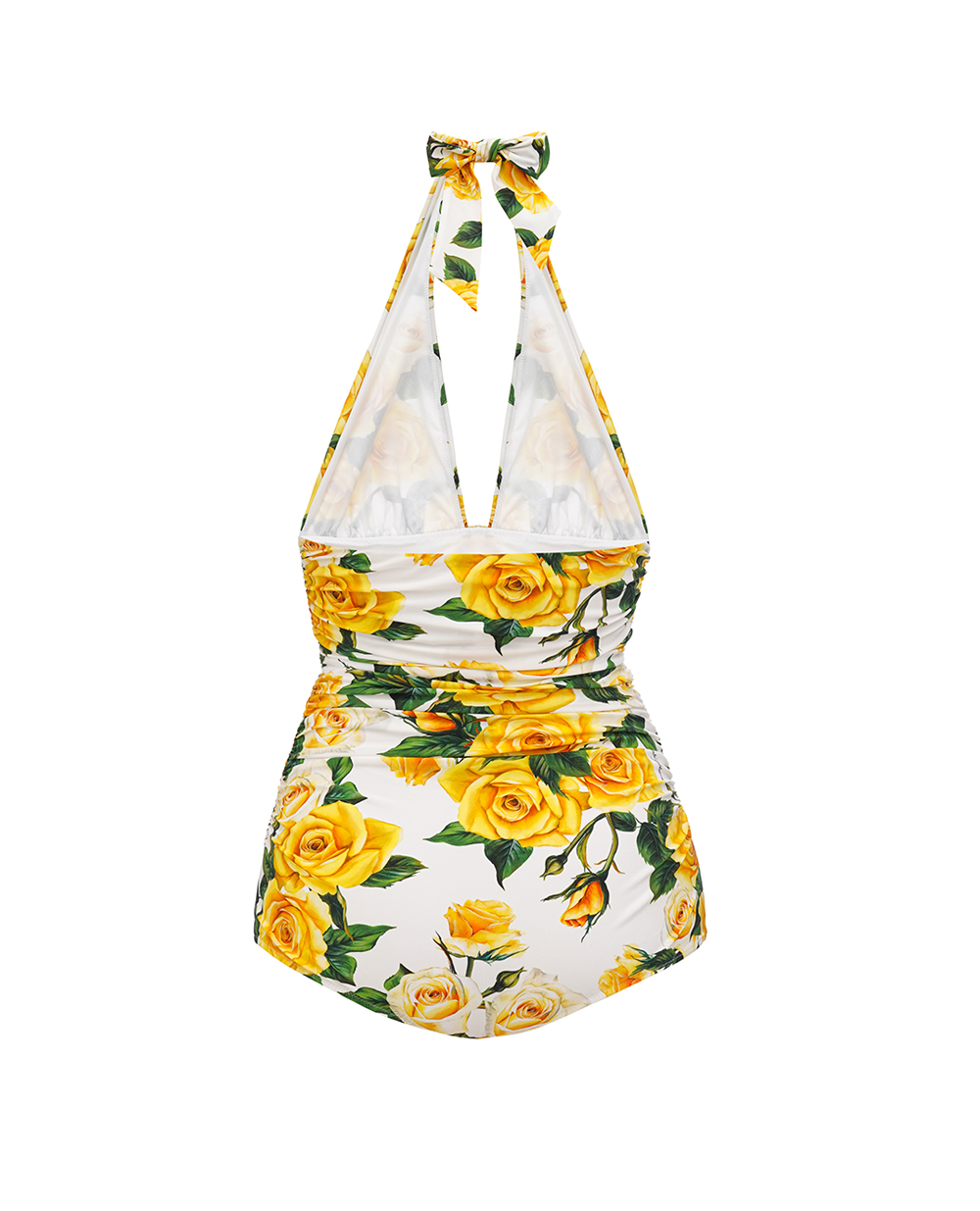 Купальник Dolce&Gabbana O9A06J-FSG1S, желтый цвет • Купить в интернет-магазине Kameron