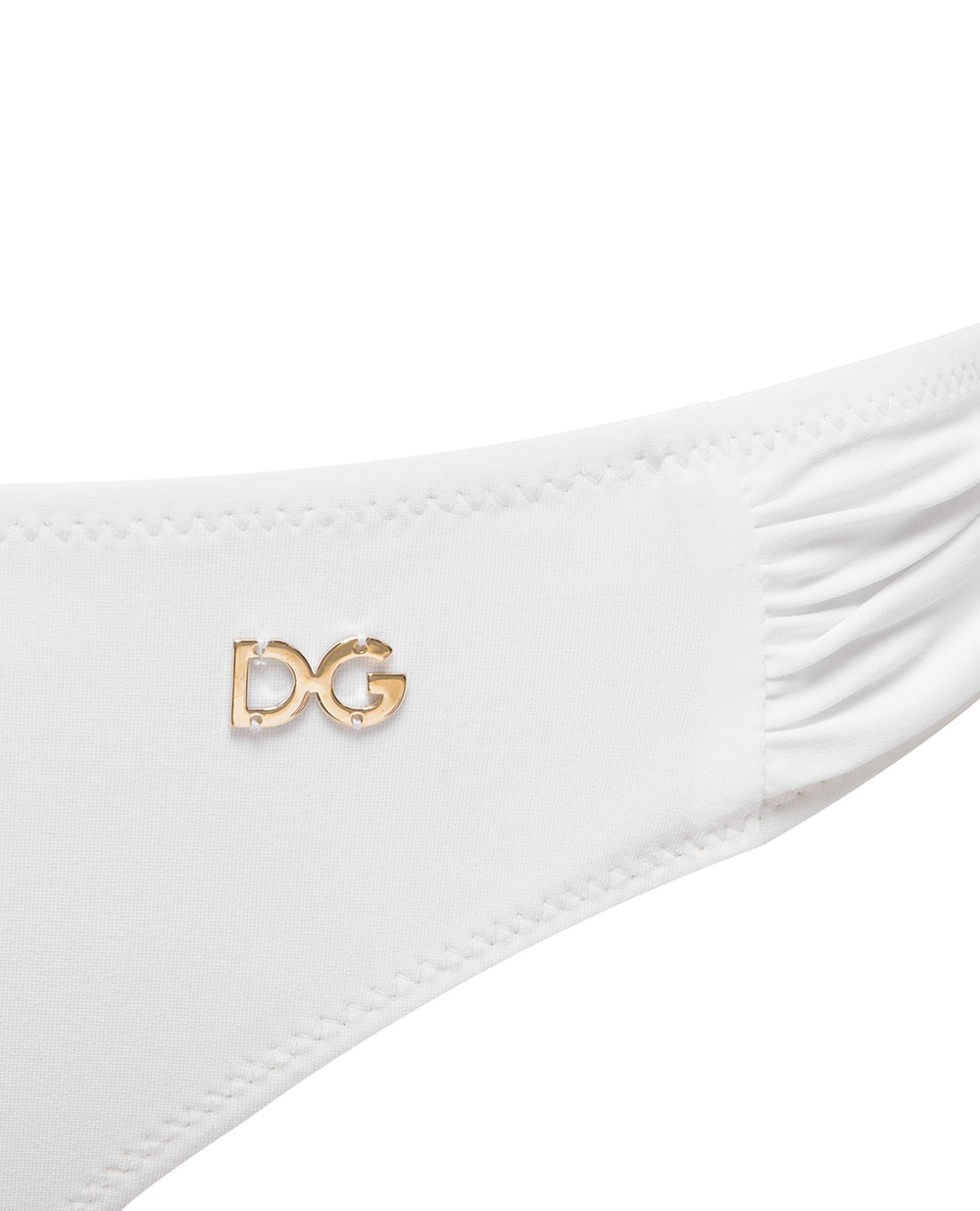 Купальник Dolce&Gabbana O8A67J-FUGA2, білий колір • Купити в інтернет-магазині Kameron