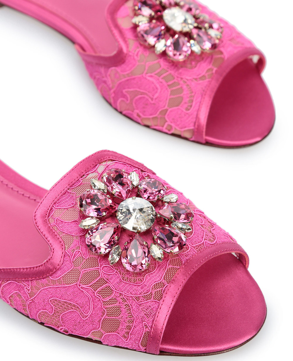 Мюлі Lase Dolce&Gabbana CQ0023-AL198, рожевий колір • Купити в інтернет-магазині Kameron