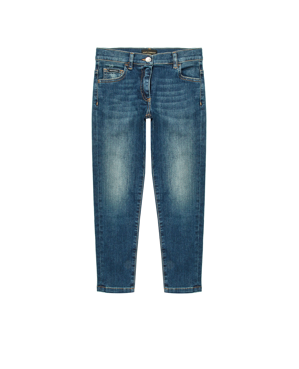 Детские джинсы Dolce&Gabbana Kids L51F69-LD954-B, синий цвет • Купить в интернет-магазине Kameron