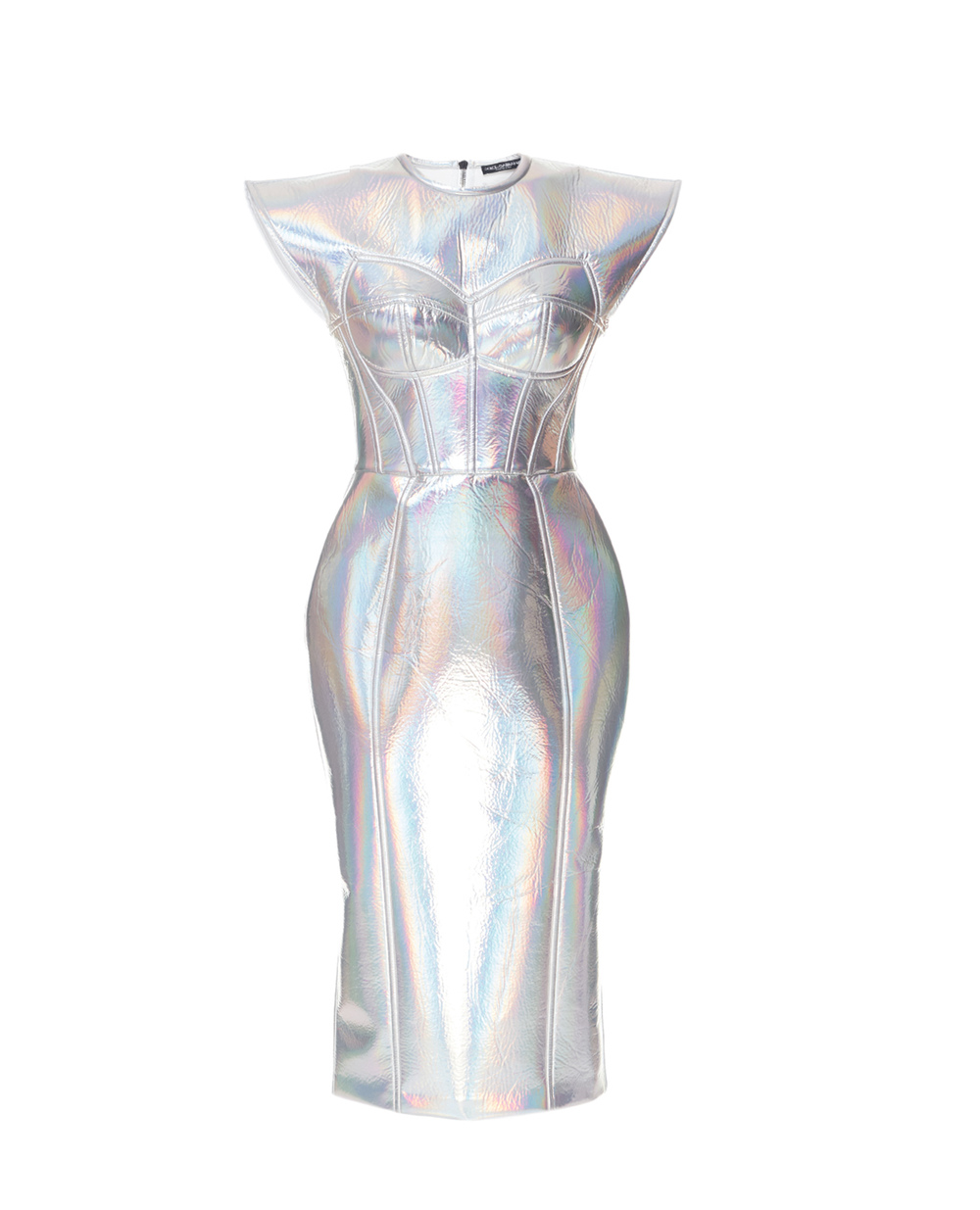 Платье Dolce&Gabbana F6Y3TT-FUS07, серебряный цвет • Купить в интернет-магазине Kameron
