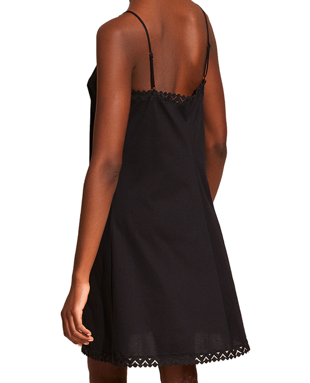 Нижня сукня POMPONE ERES 202126, чорний колір • Купити в інтернет-магазині Kameron