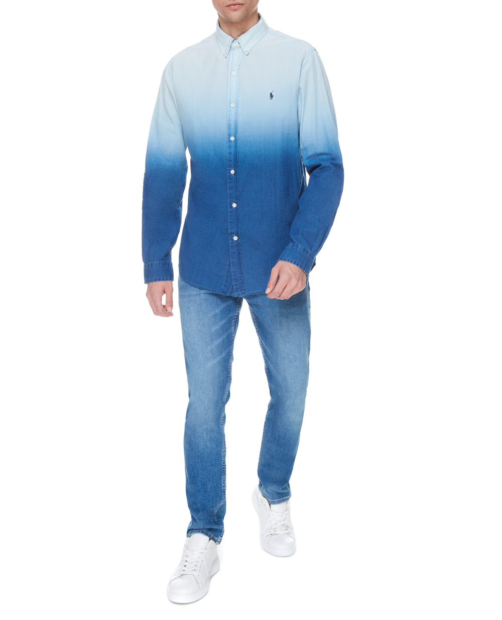 Рубашка Polo Ralph Lauren 710859885001, разноцветный цвет • Купить в интернет-магазине Kameron