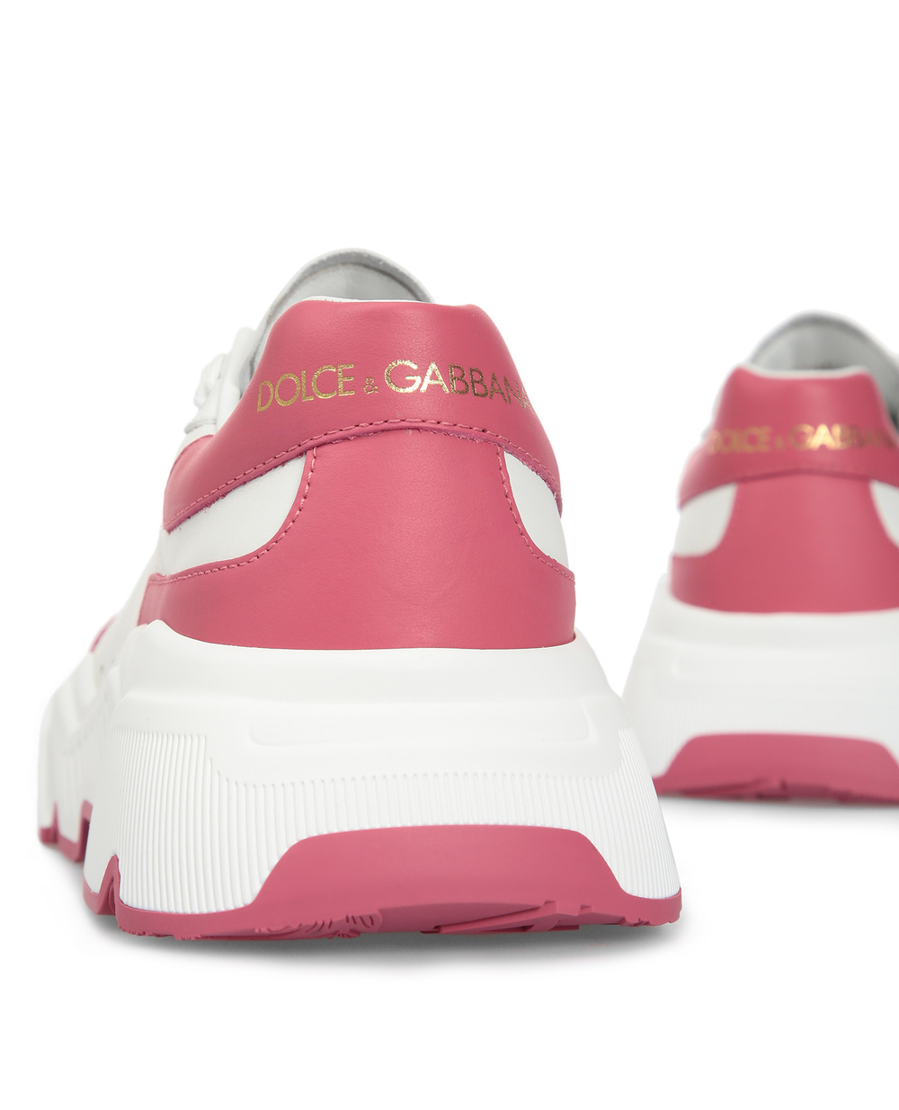 Кожаные кроссовки Daymaster Dolce&Gabbana CK1791-AX589, белый цвет • Купить в интернет-магазине Kameron