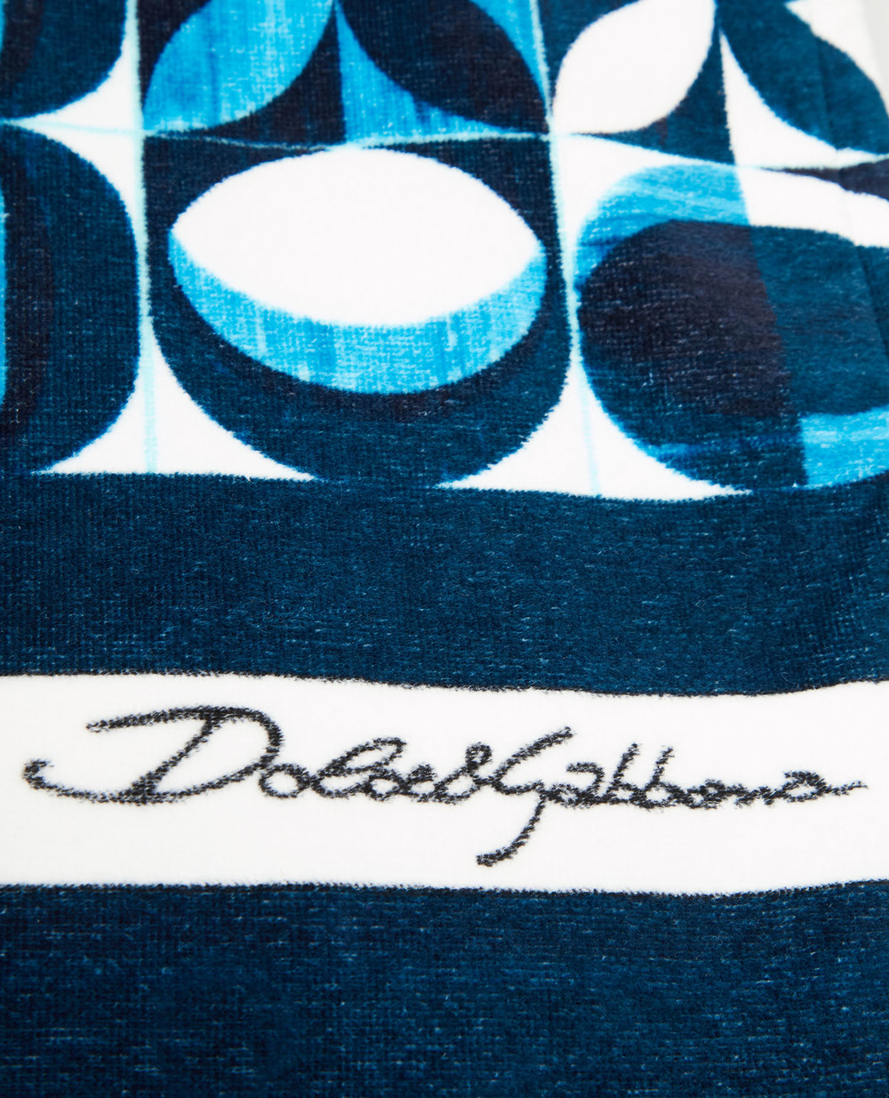Полотенце Dolce&Gabbana M0A03T-HI7GM, синий цвет • Купить в интернет-магазине Kameron