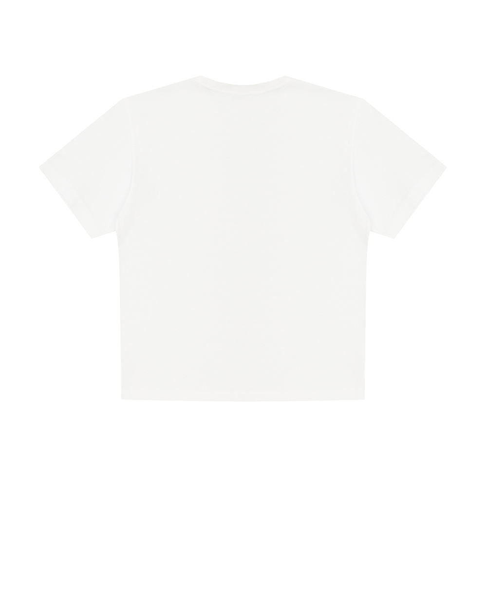 Детская футболка Dolce&Gabbana Kids L4JTEY-G7H3X-S, белый цвет • Купить в интернет-магазине Kameron