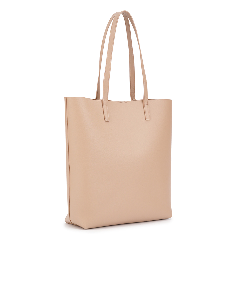 Кожаная сумка Shopping Bag Saint Laurent 600306-CSV0J, бежевый цвет • Купить в интернет-магазине Kameron