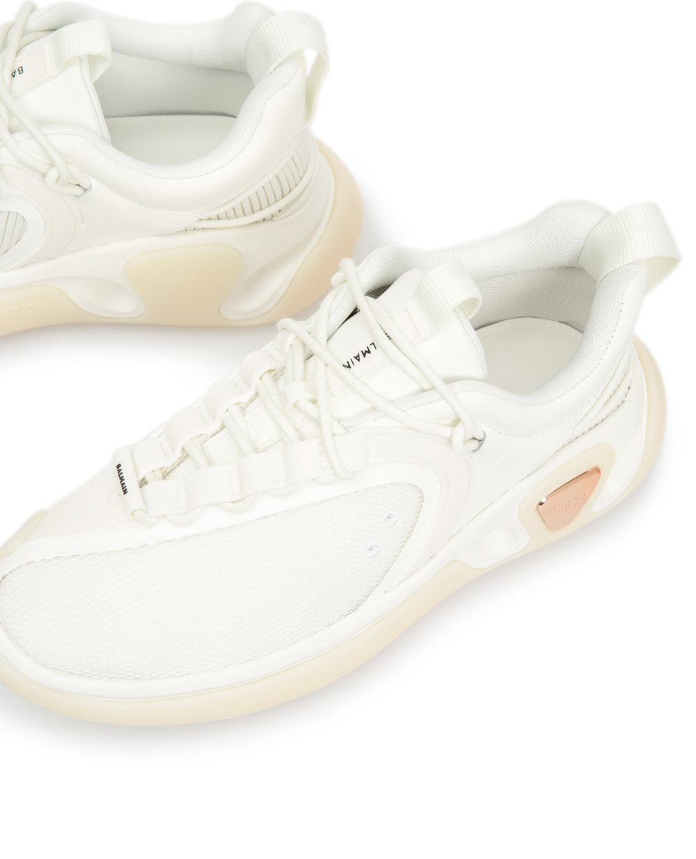 Кросівки Balmain VN1C549LSSH, білий колір • Купити в інтернет-магазині Kameron