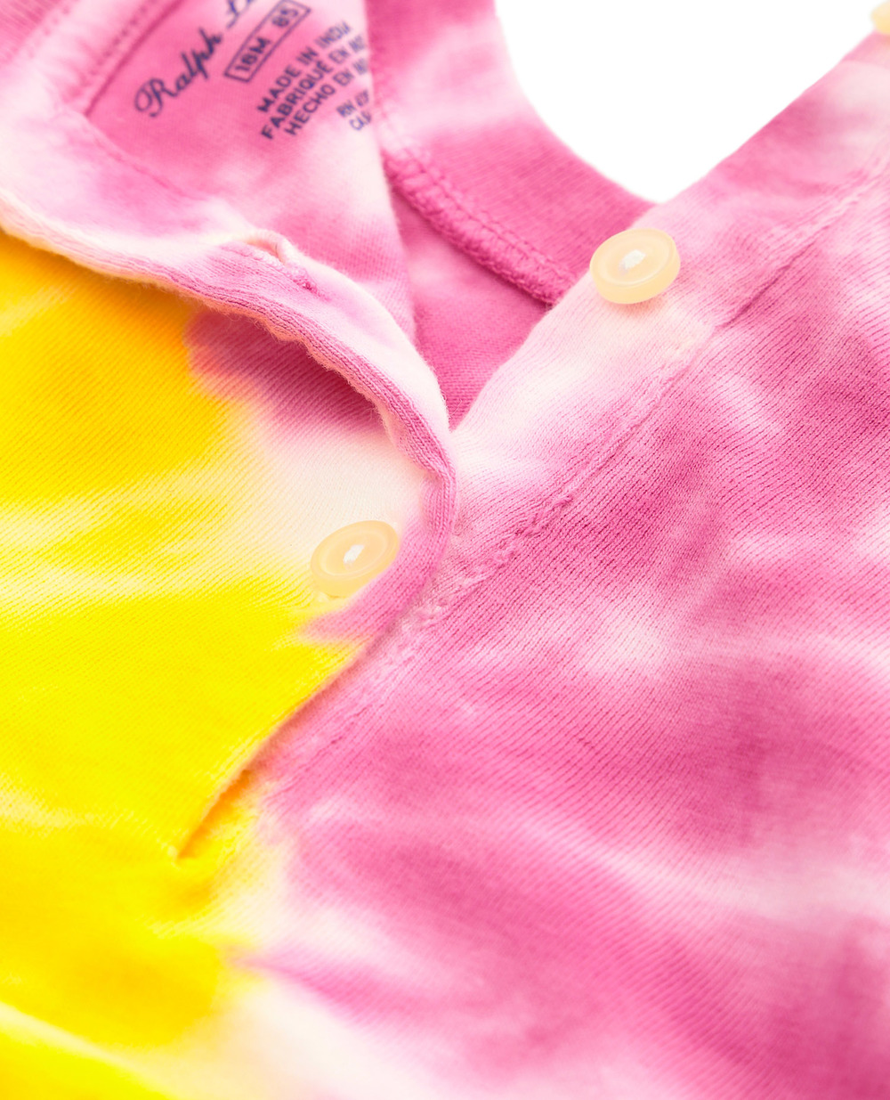 Дитяча футболка Polo Ralph Lauren Kids 310803031001, рожевий колір • Купити в інтернет-магазині Kameron