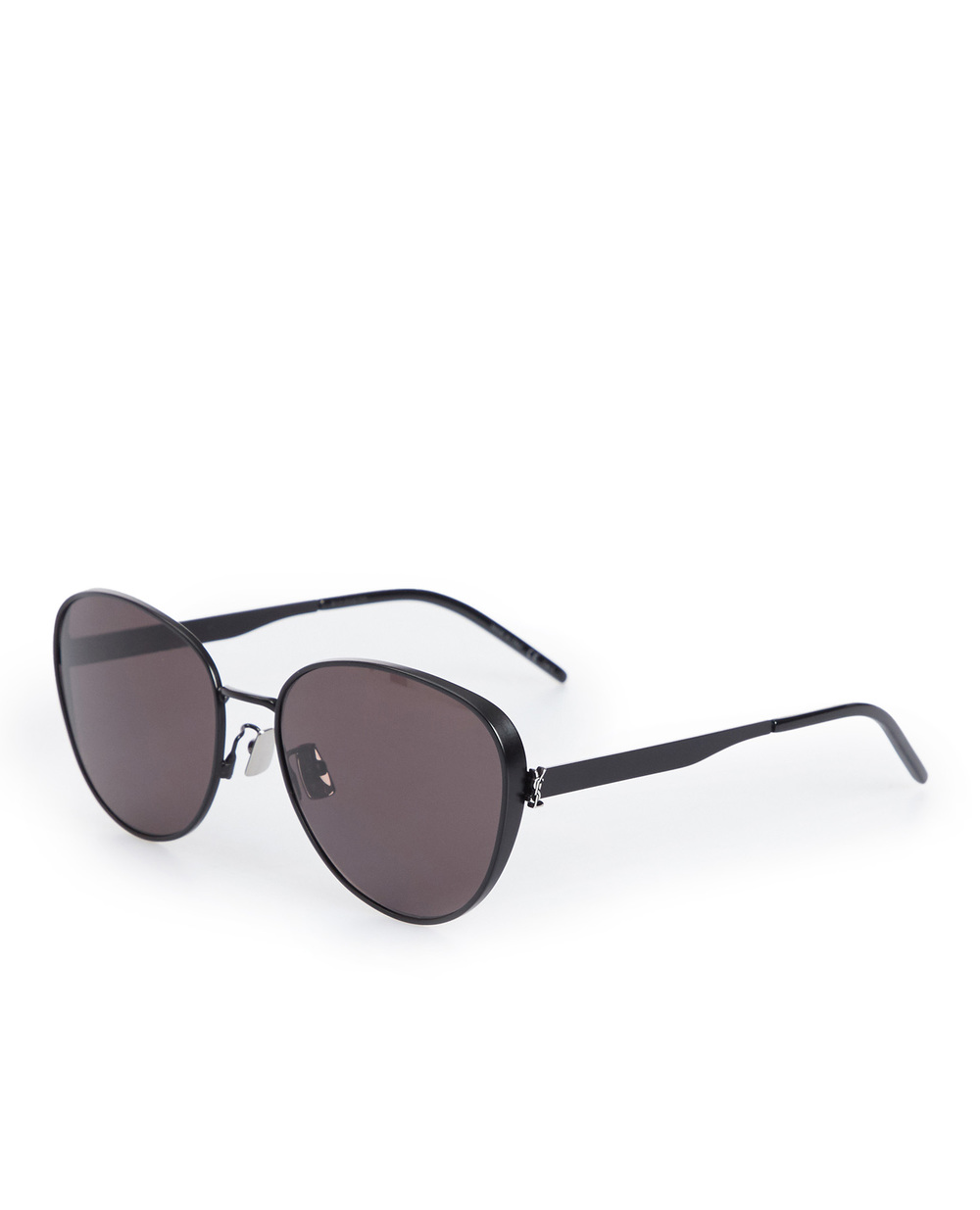 Сонцезахисні окуляри Saint Laurent SL M91-001, чорний колір • Купити в інтернет-магазині Kameron