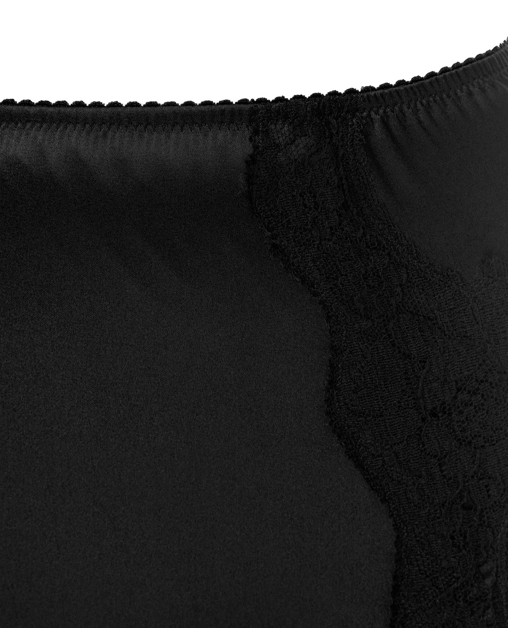 Шелковые трусики Dolce&Gabbana O2A09T-FUAD8, черный цвет • Купить в интернет-магазине Kameron