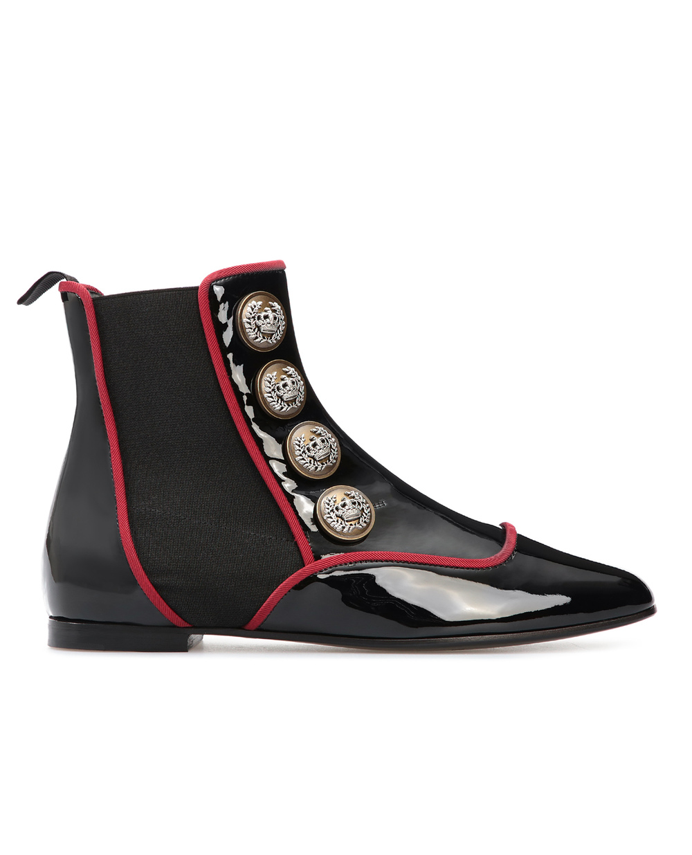 Шкіряні челсі Dolce&Gabbana CT0624-AJ861, чорний колір • Купити в інтернет-магазині Kameron