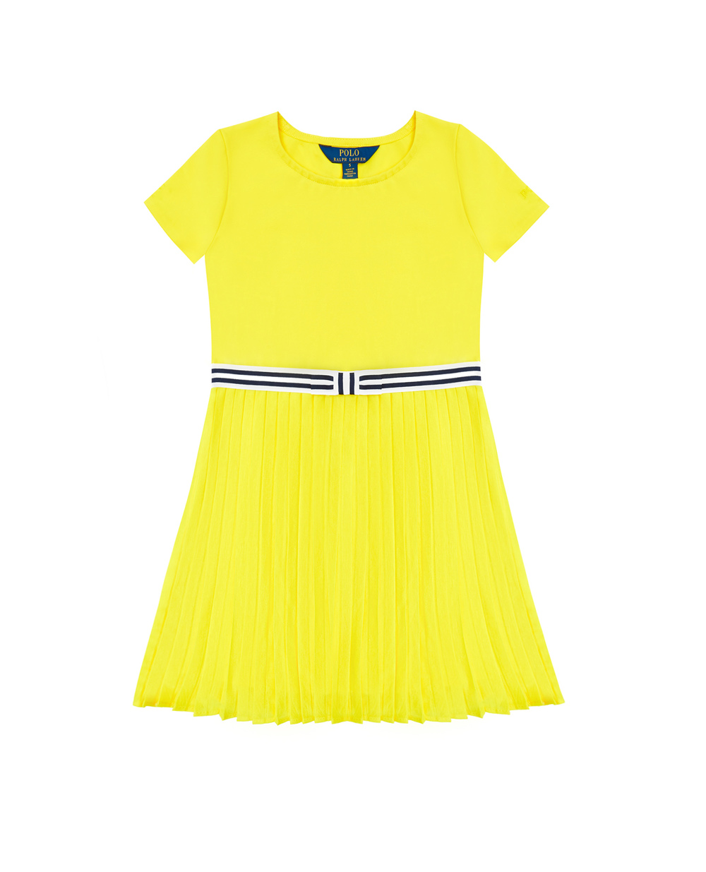 Платье Polo Ralph Lauren Kids 311833885001, желтый цвет • Купить в интернет-магазине Kameron