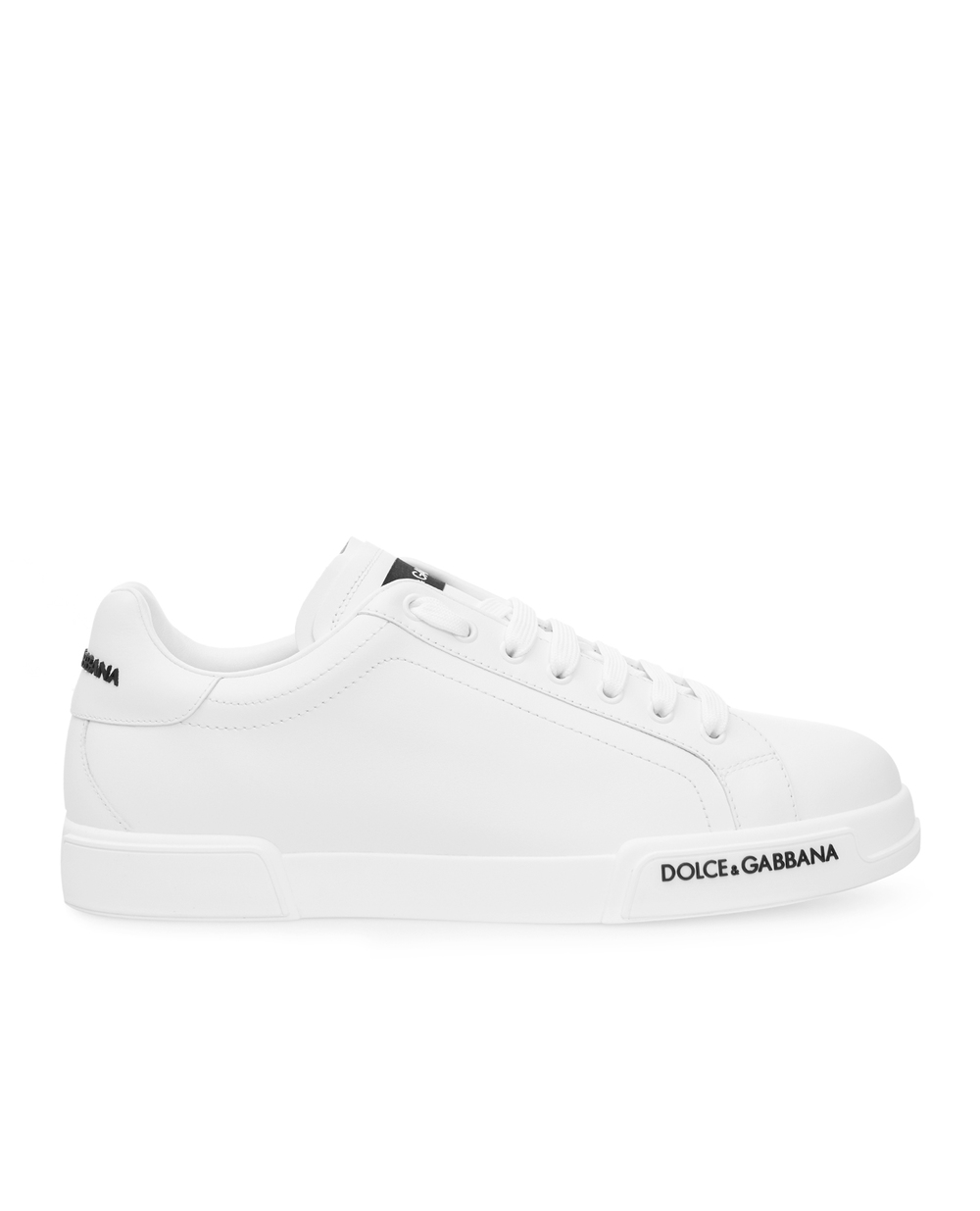 Шкіряні снікери Dolce&Gabbana CS1774-AA335, білий колір • Купити в інтернет-магазині Kameron