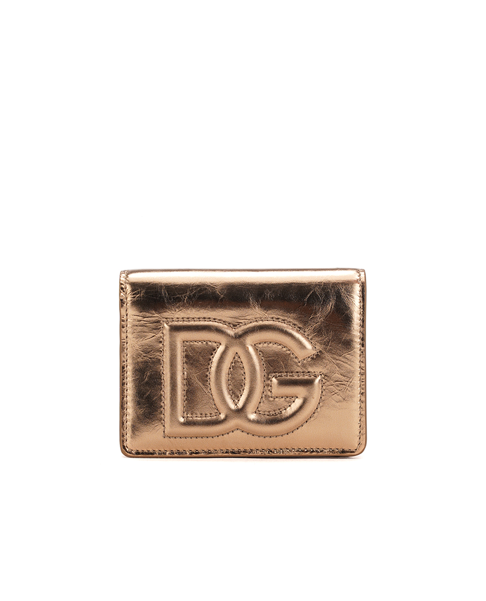 Шкіряний гаманець Dolce&Gabbana BI1211-AO855, золотий колір • Купити в інтернет-магазині Kameron