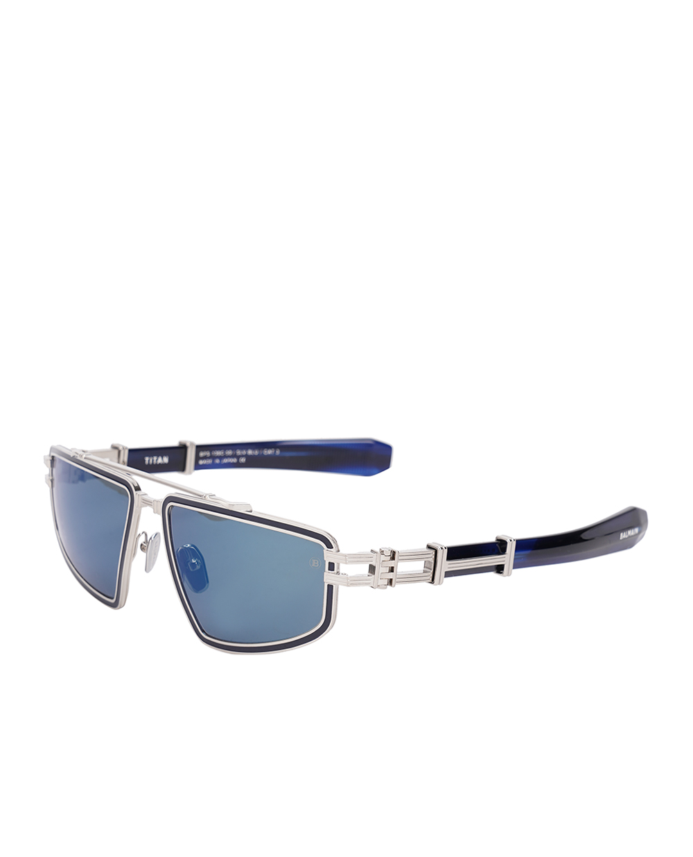 Сонцезахисні окуляри Titan Balmain BPS-139C-59, синій колір • Купити в інтернет-магазині Kameron