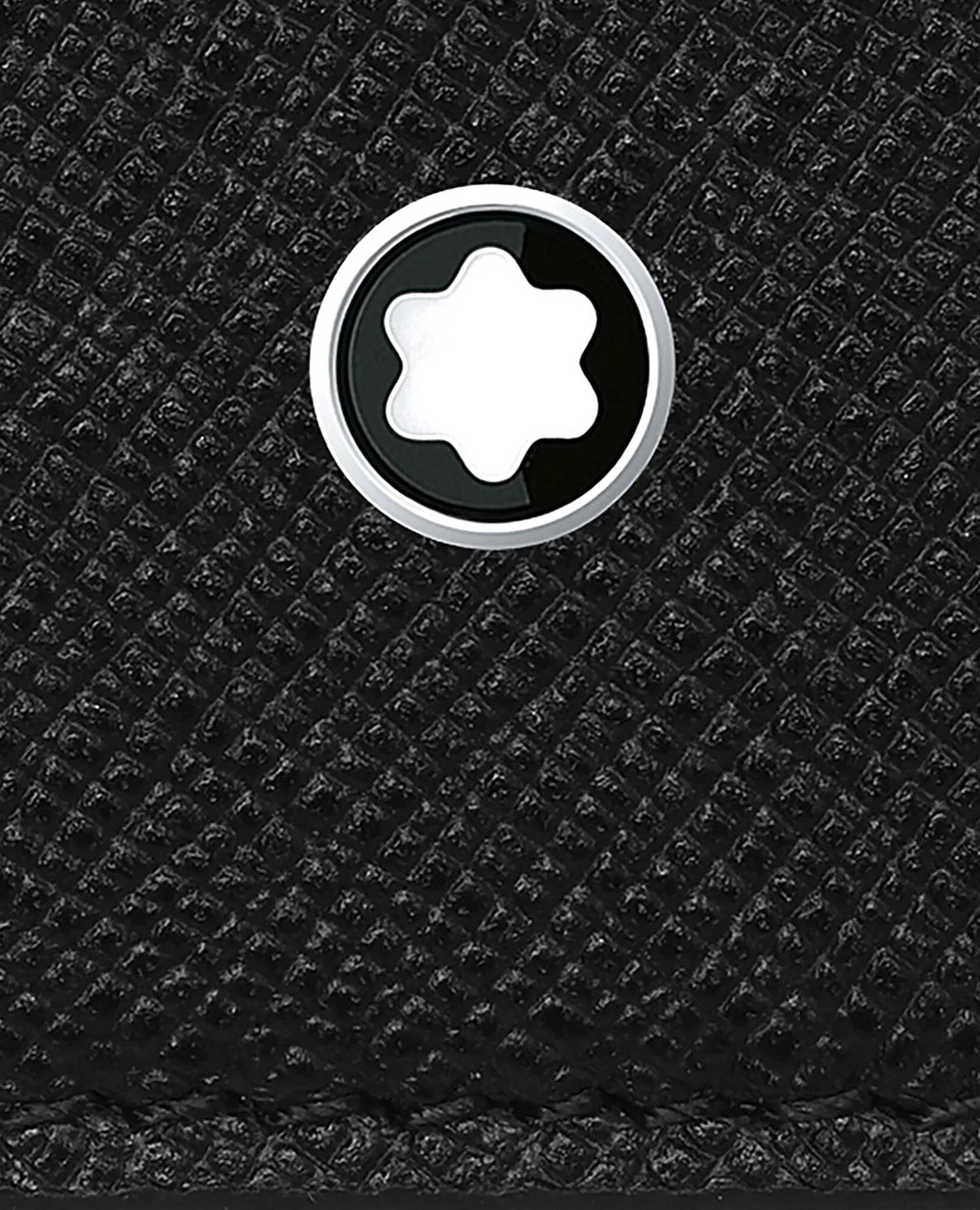 Шкіряний гаманець Montblanc Sartorial 3cc Montblanc 128582, чорний колір • Купити в інтернет-магазині Kameron