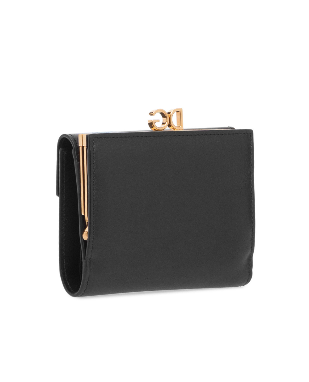Кожаный кошелек Devotion Dolce&Gabbana BI1067-AV893, черный цвет • Купить в интернет-магазине Kameron