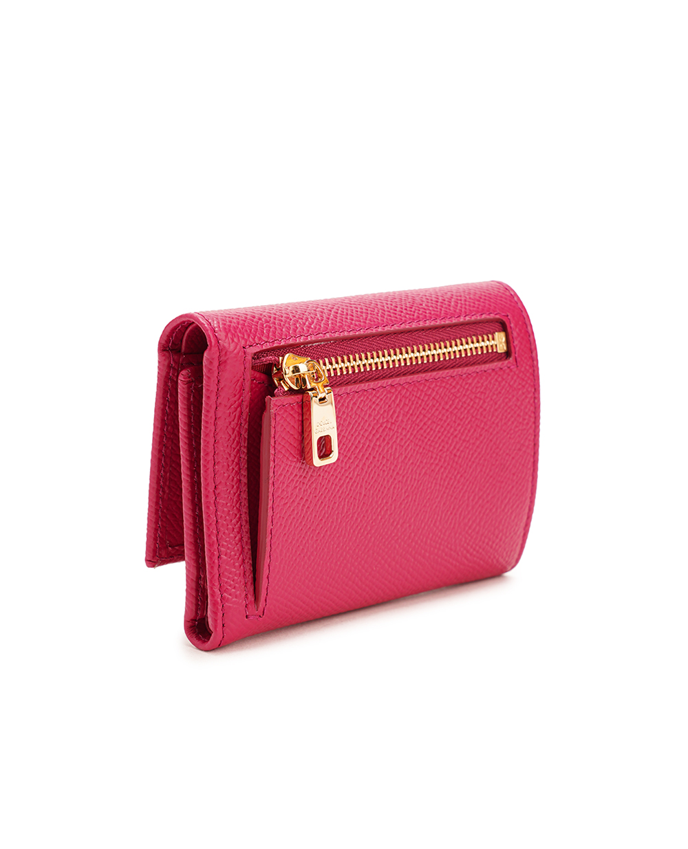 Кожаный кошелек Dolce&Gabbana BI0770-A1001, фуксия цвет • Купить в интернет-магазине Kameron