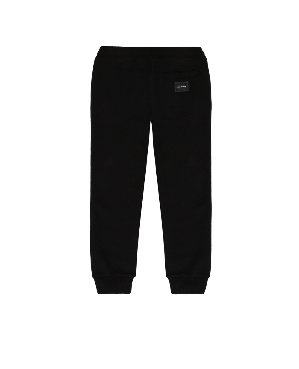 Спортивные брюки Dolce&Gabbana Kids L4JPT0-G7OLJ-B, черный цвет • Купить в интернет-магазине Kameron