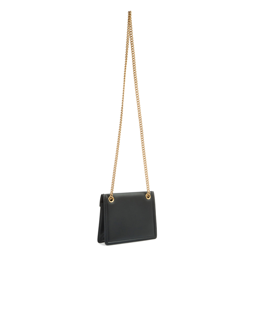Шкіряна сумка Medium Devotion Dolce&Gabbana BB6641-AV893SS19, чорний колір • Купити в інтернет-магазині Kameron