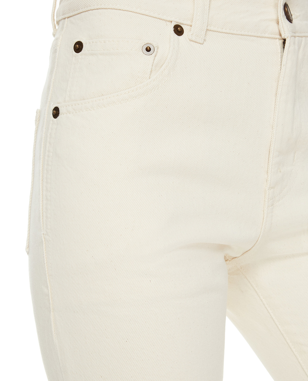 Джинсовые шорты Saint Laurent 681317-Y23NO, белый цвет • Купить в интернет-магазине Kameron