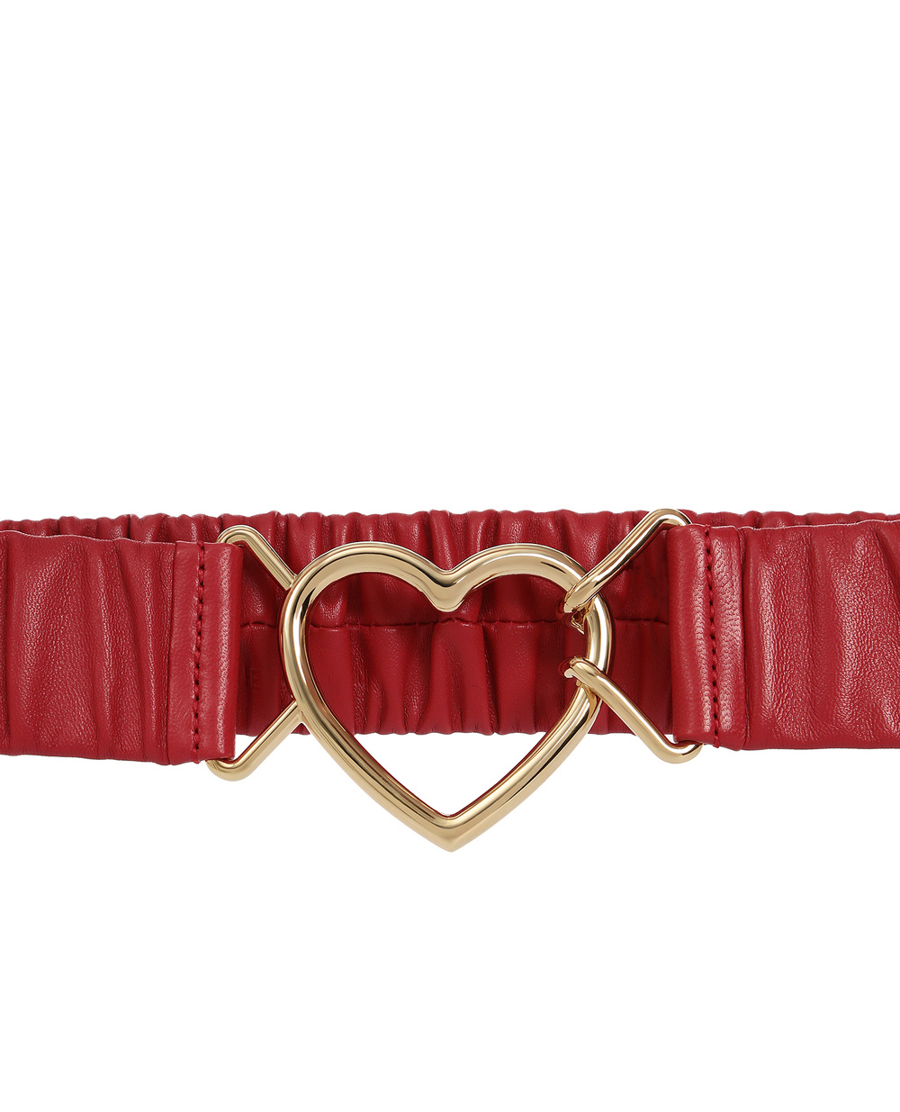 Кожаный ремень Dolce&Gabbana BE1304-AH932, красный цвет • Купить в интернет-магазине Kameron