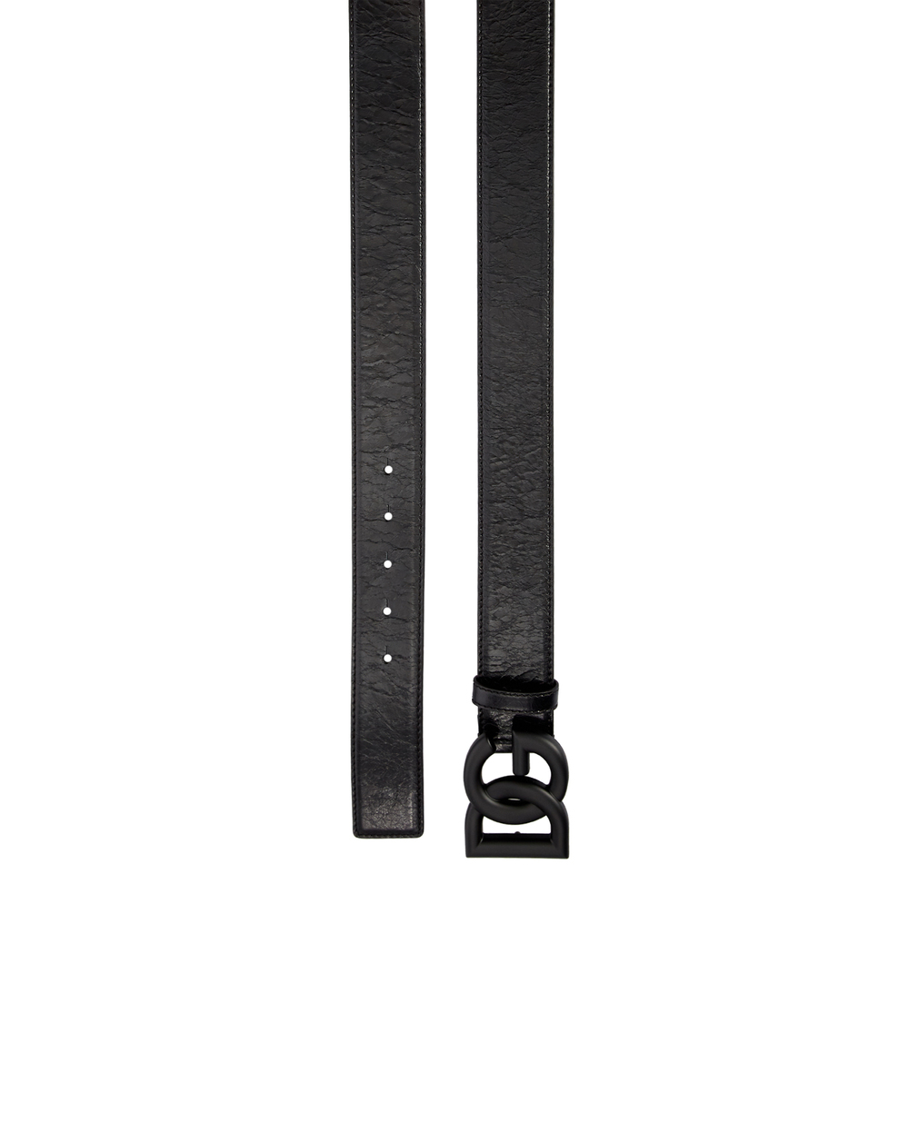Шкіряний ремінь Dolce&Gabbana BC4646-AQ392, чорний колір • Купити в інтернет-магазині Kameron