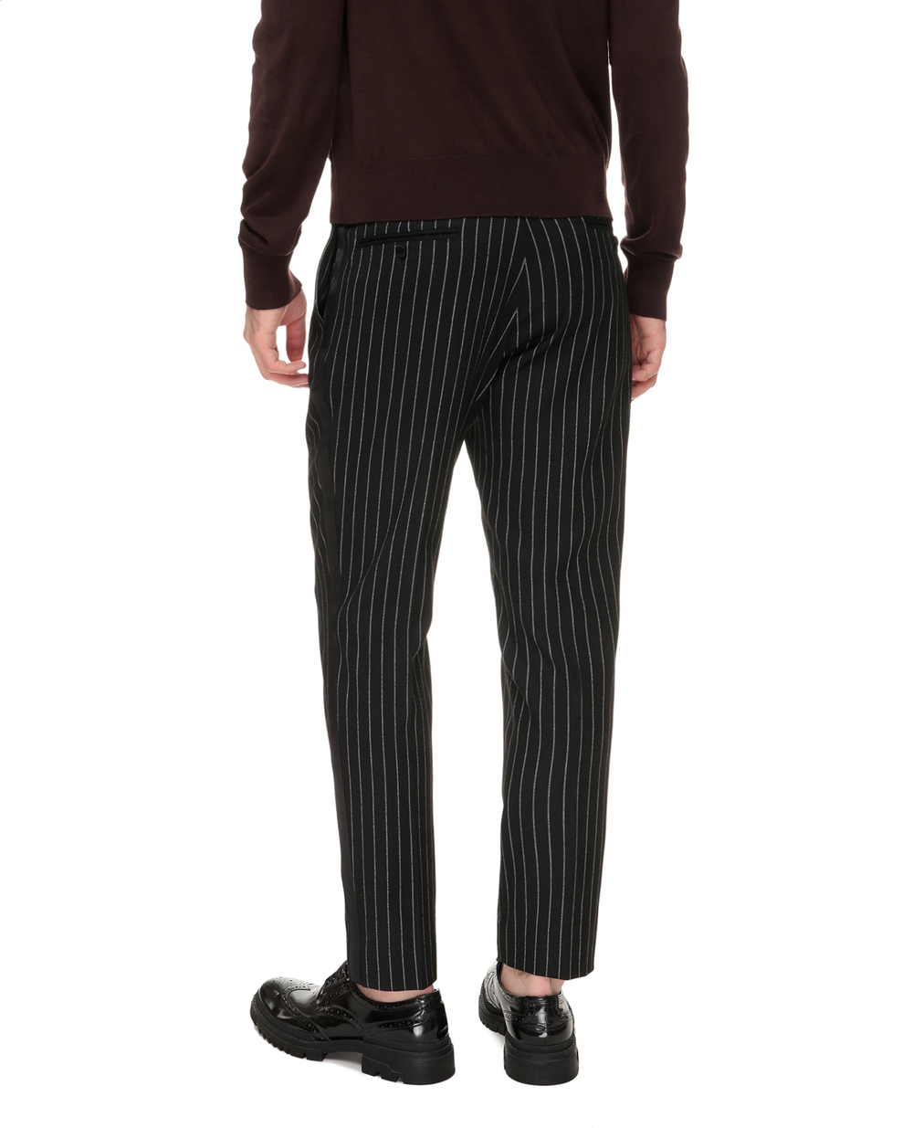 Штани Dolce&Gabbana GWQ2ET-FRRDJ, чорний колір • Купити в інтернет-магазині Kameron
